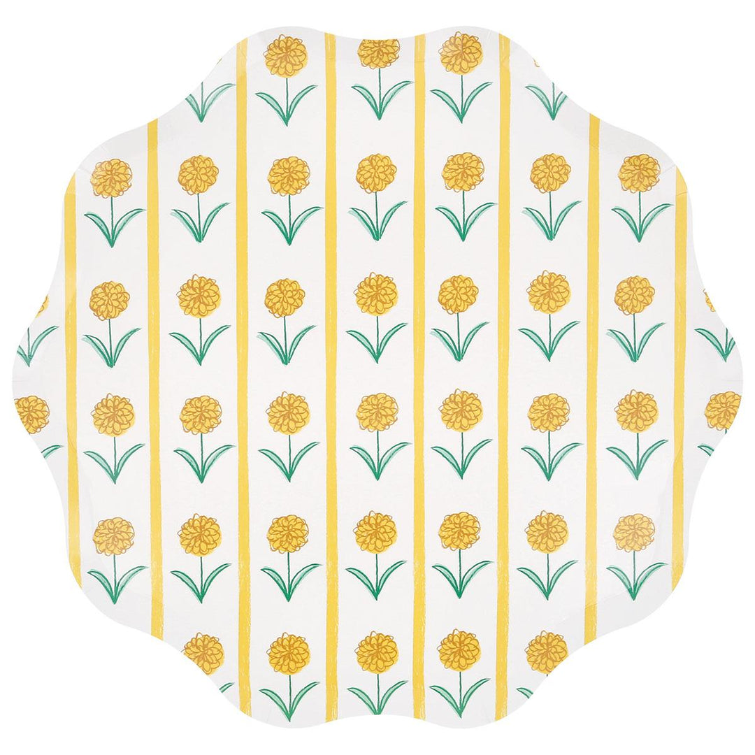 Flora Dinner Party Plates x 8 | Meri Meri party plates Flora Dinner Party Plates x 8