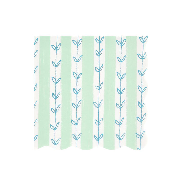 Flora Large Party Napkins x 16 | Meri Meri party napkins Flora Large Party Napkins x 16