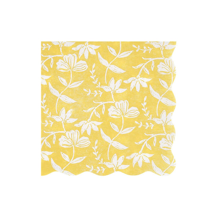 Flora Large Party Napkins x 16 | Meri Meri party napkins Flora Large Party Napkins x 16