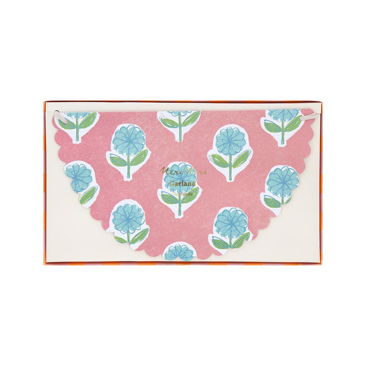 Flora Party Garland Bunting Flora Party Garland