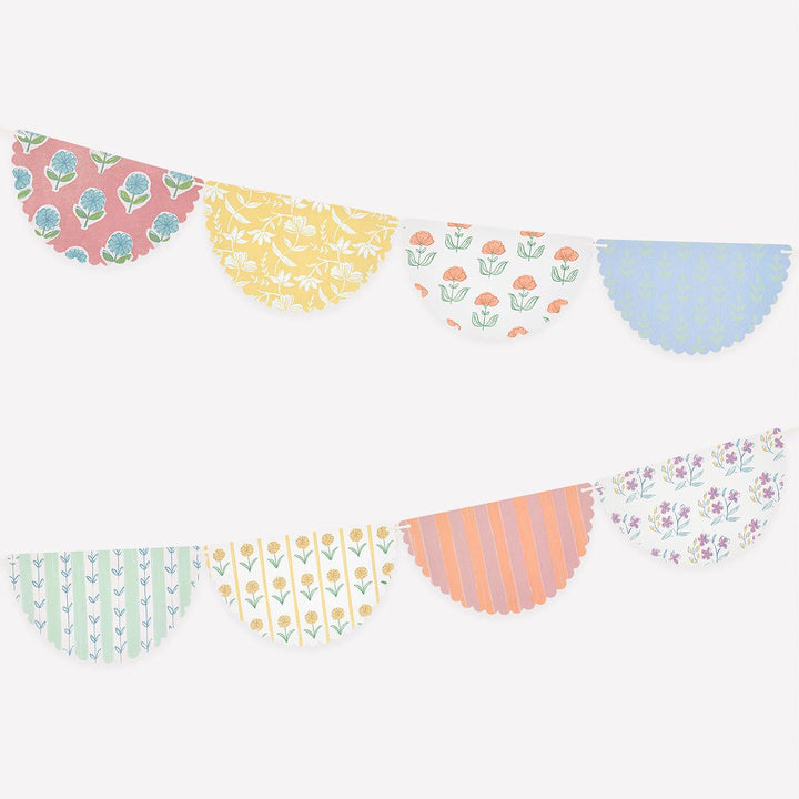 Flora Party Garland Bunting Flora Party Garland