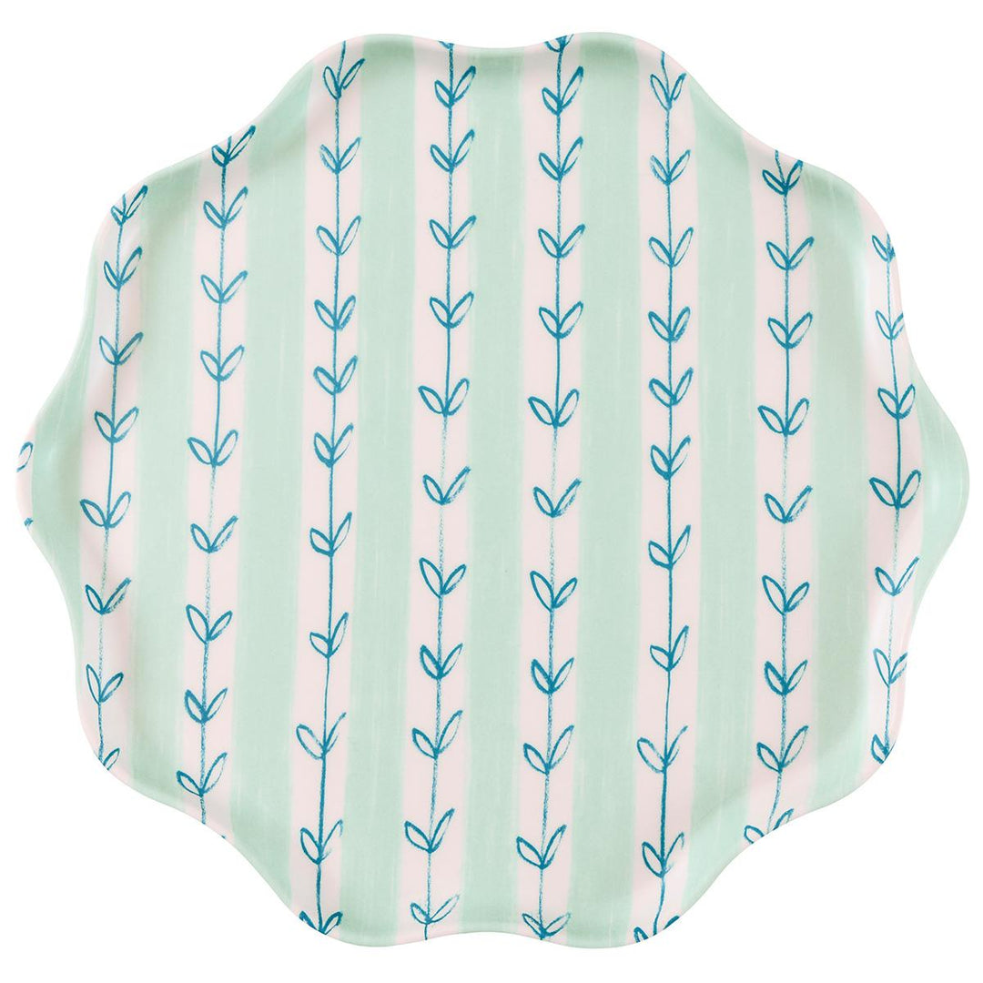 Flora Reusable Large Party Plates x 6 | Meri Meri party plates Flora Reusable Large Party Plates x 6
