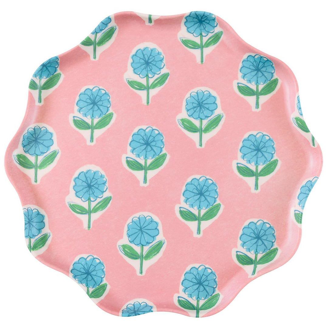 Flora Reusable Large Party Plates x 6 | Meri Meri party plates Flora Reusable Large Party Plates x 6