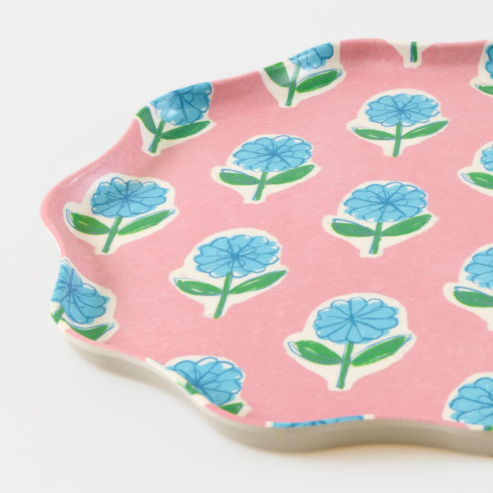 Flora Reusable Large Party Plates x 6 | Meri Meri party plates Flora Reusable Large Party Plates x 6