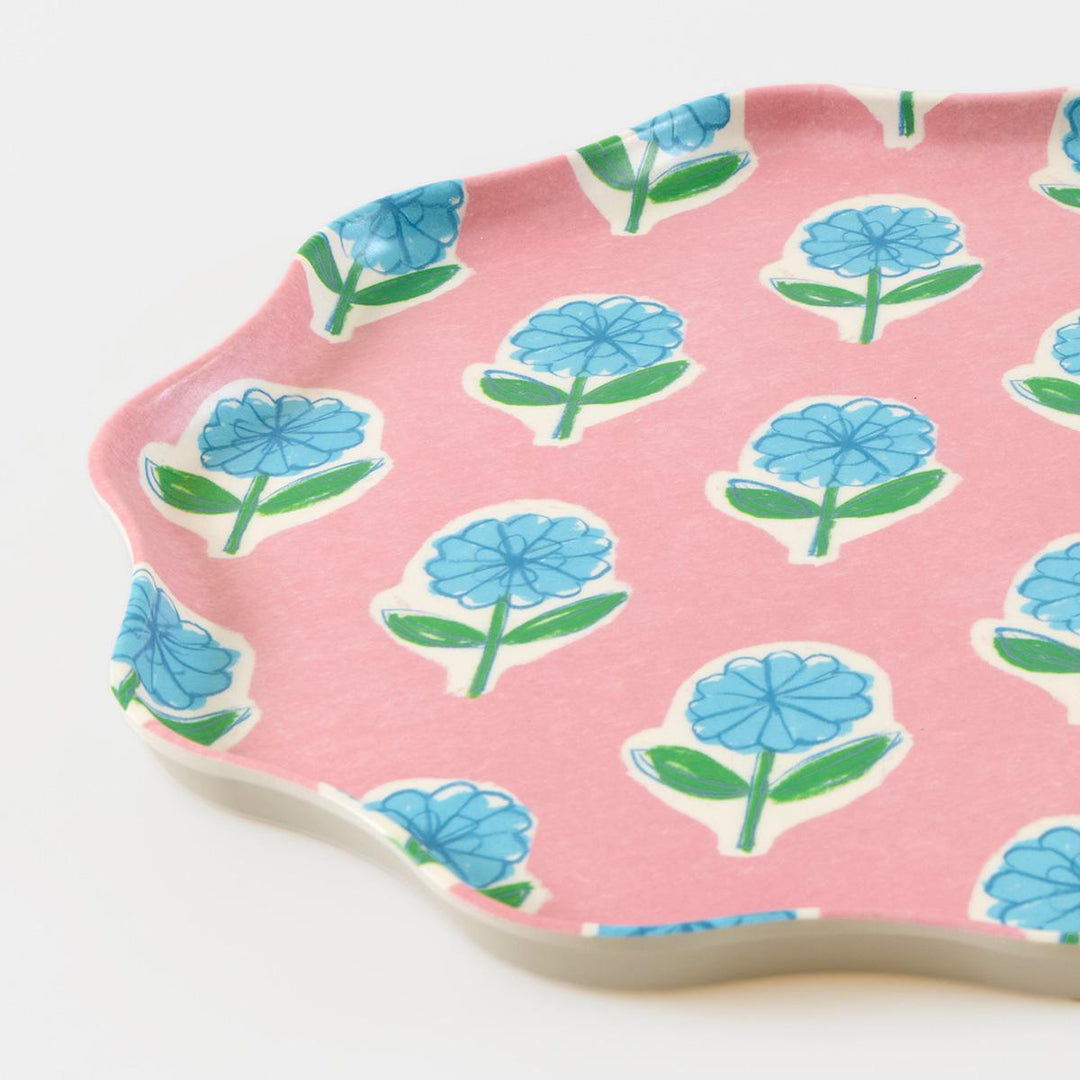 Flora Reusable Large Party Plates x 6 | Meri Meri party plates Flora Reusable Large Party Plates x 6