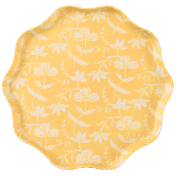 Flora Reusable Large Party Plates x 6 | Meri Meri party plates Flora Reusable Large Party Plates x 6