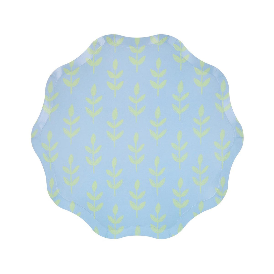 Flora Side Party Plates x 8 | Meri Meri party plates Flora Side Party Plates x 8