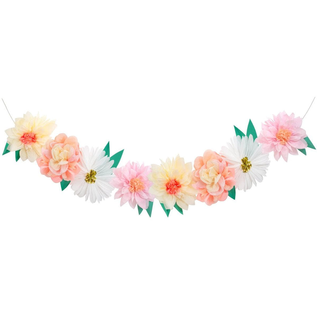 Flower Garden Giant Party Garland Bunting Flower Garden Giant Party Garland