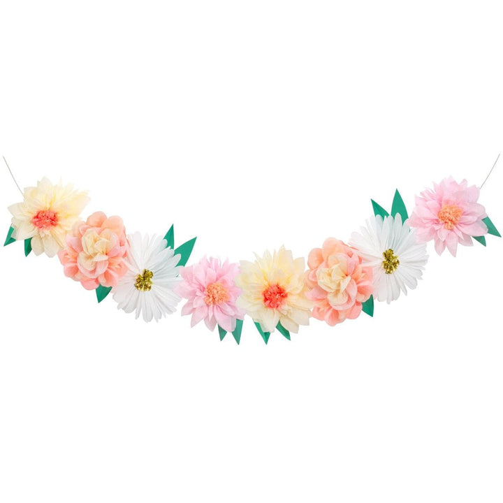 Flower Garden Giant Party Garland Bunting Flower Garden Giant Party Garland