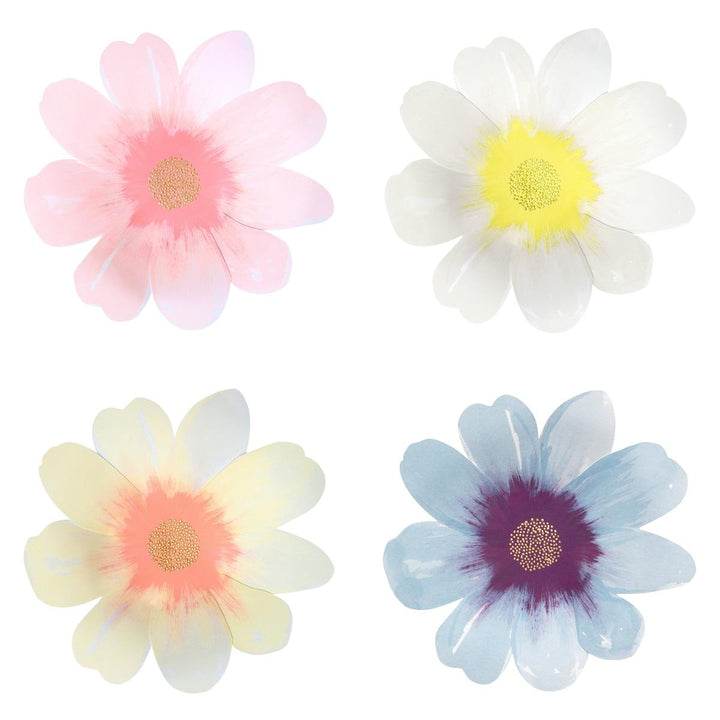 Flower Garden Large Party Plates x 8 | Meri Meri party plates Flower Garden Large Party Plates x 8