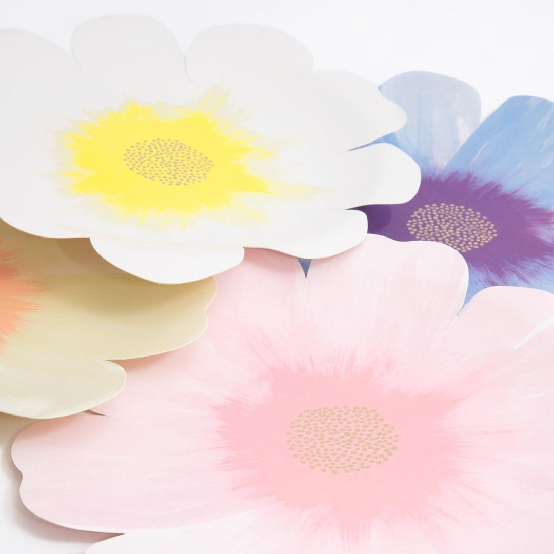 Flower Garden Large Party Plates x 8 | Meri Meri party plates Flower Garden Large Party Plates x 8