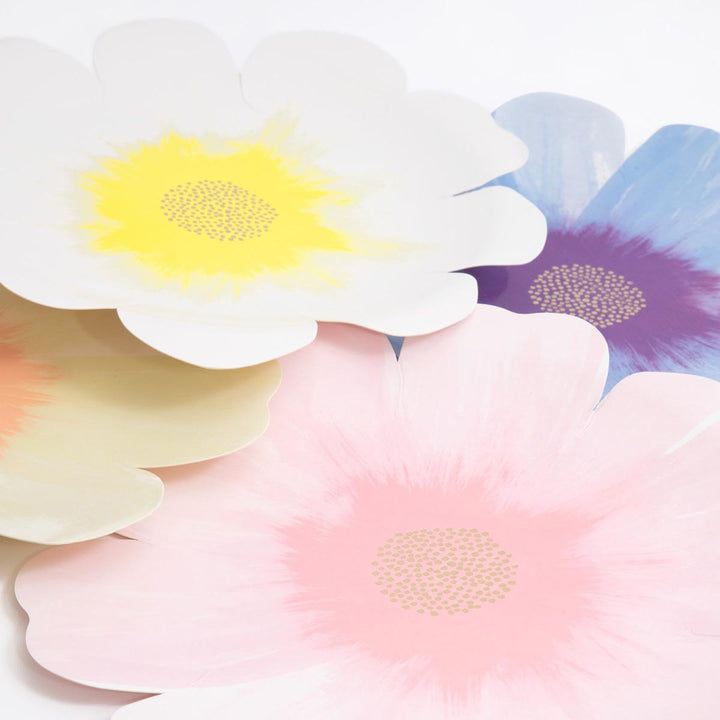 Flower Garden Large Party Plates x 8 | Meri Meri party plates Flower Garden Large Party Plates x 8