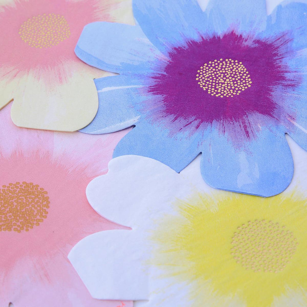 Flower Garden Party Napkins x 16 | Meri Meri party napkins Flower Garden Party Napkins x 16
