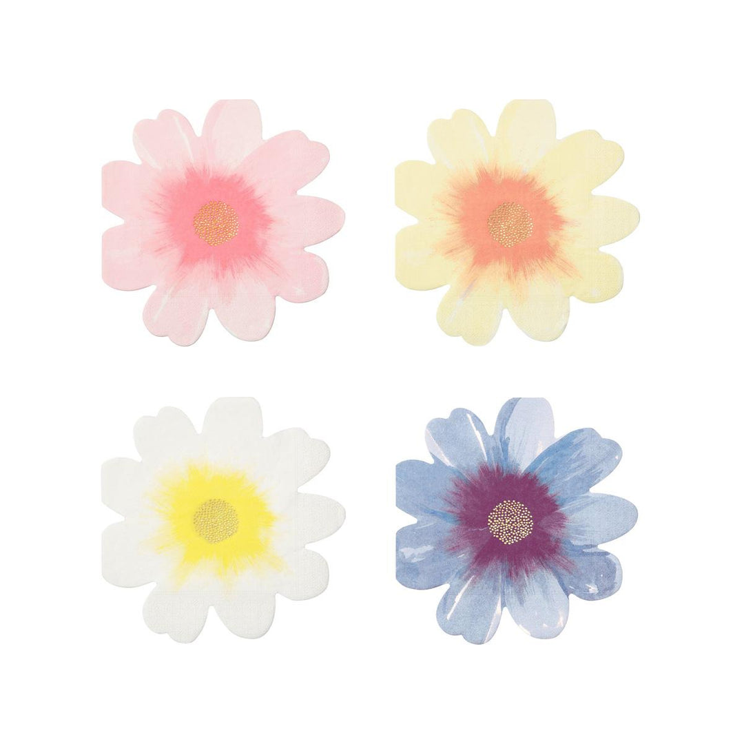 Flower Garden Party Napkins x 16 | Meri Meri party napkins Flower Garden Party Napkins x 16