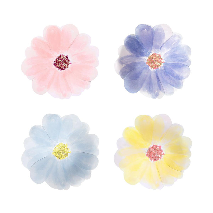 Flower Garden Small Party Plates x 8 | Meri Meri party plates Flower Garden Small Party Plates x 8