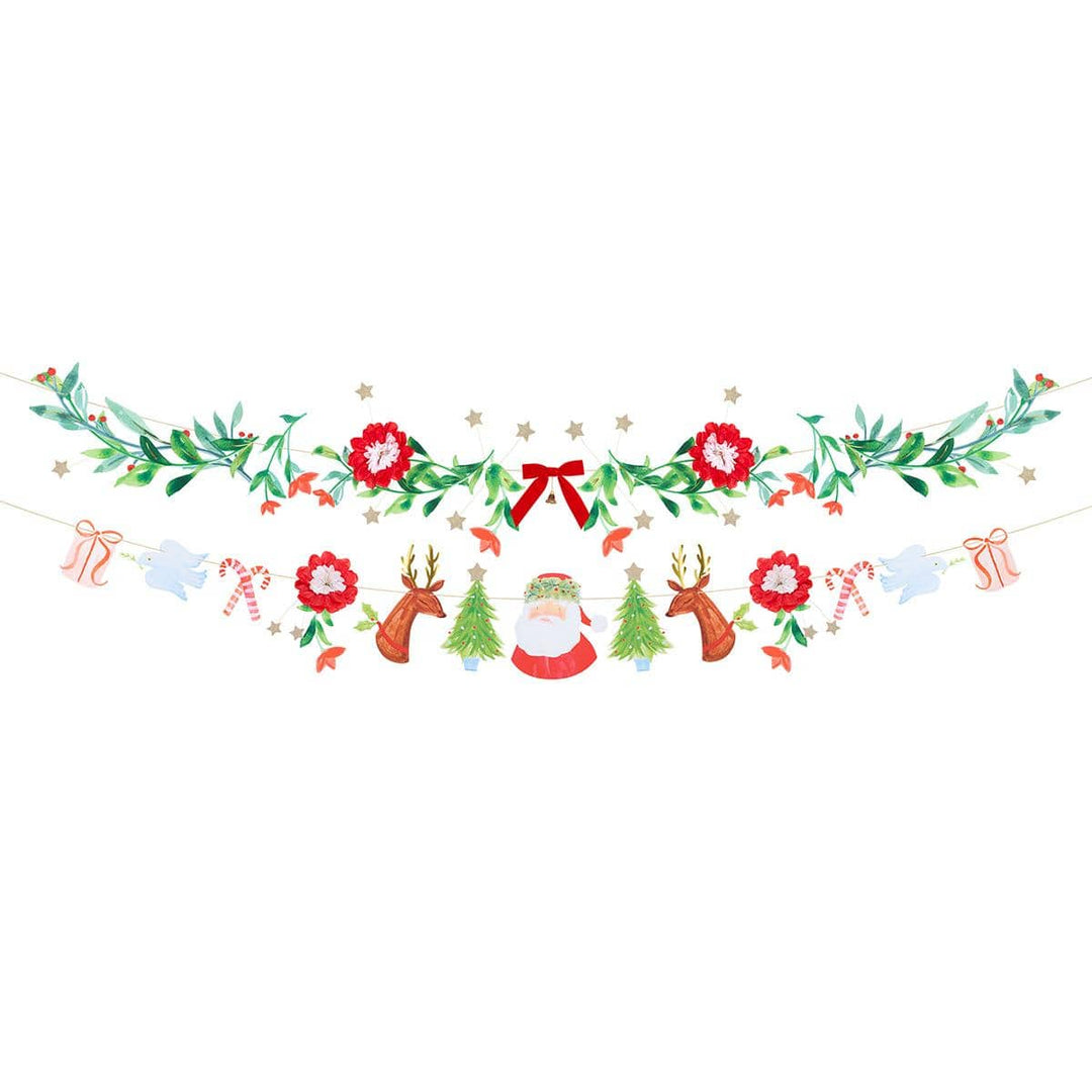 Foliage &amp; Character Party Garland Set Bunting Foliage &amp; Character Party Garland Set