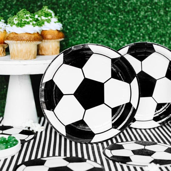 party plates Football Party Plates x 6