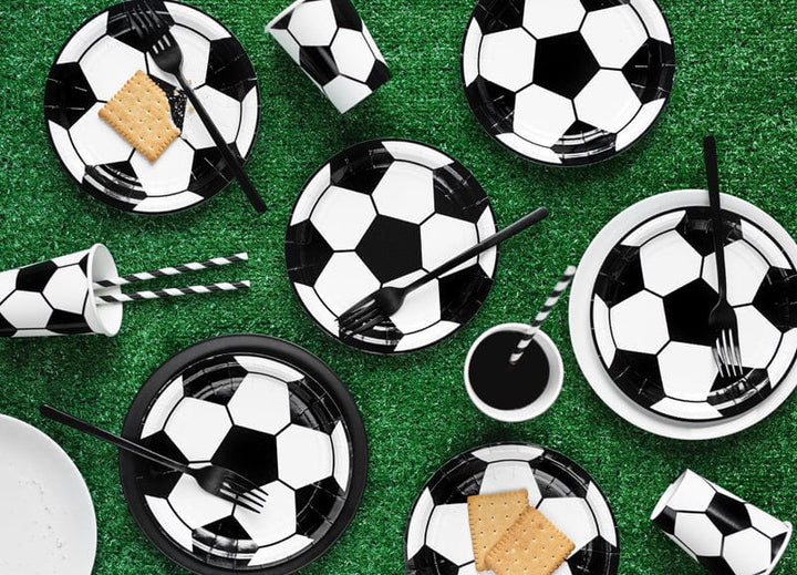 party plates Football Party Plates x 6