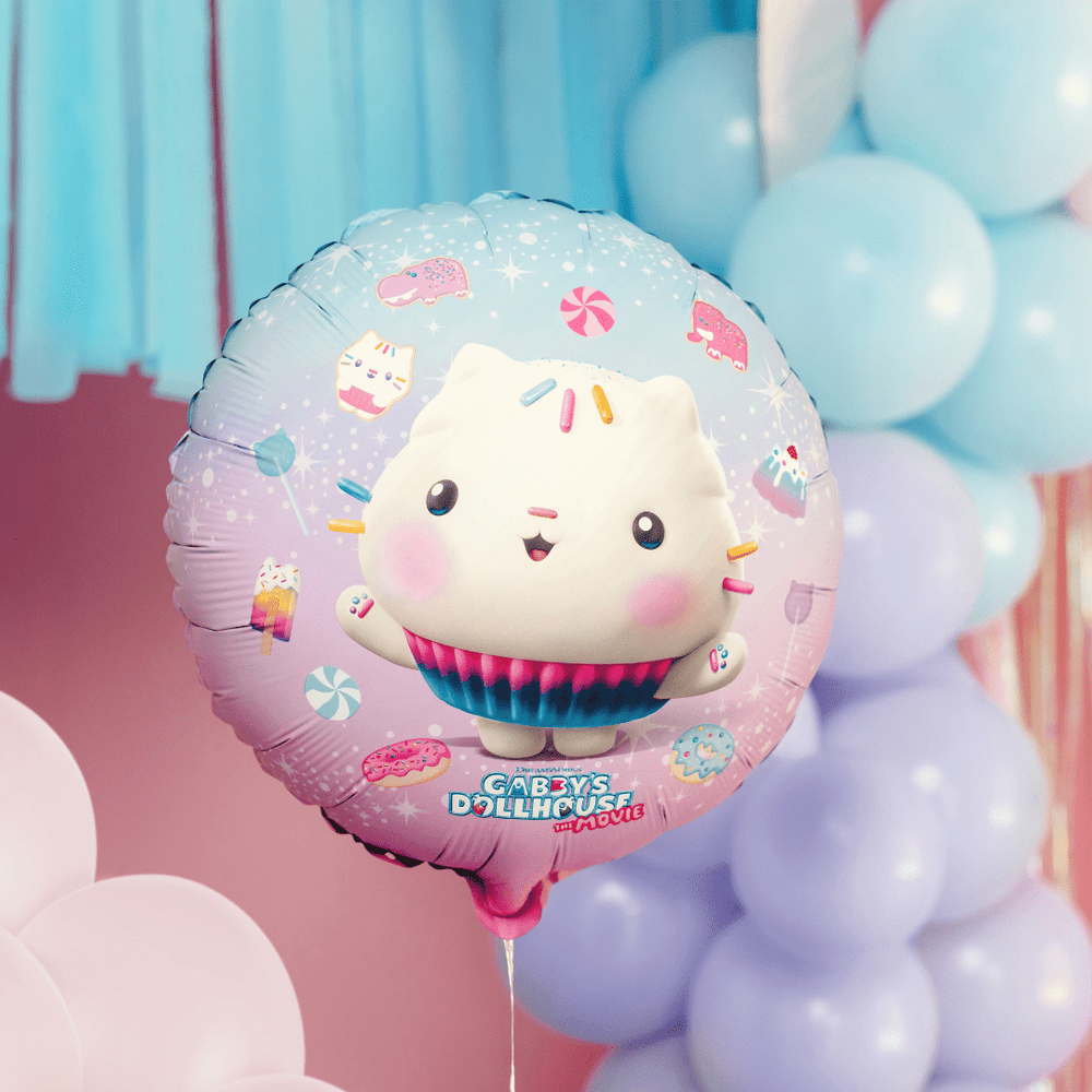 Gabby's Dollhouse Cakey Foil Balloon (18 inch) - Gabby's Dollhouse Party Supplies Foil Balloon Gabby's Dollhouse Cakey Foil Balloon (18 inch)