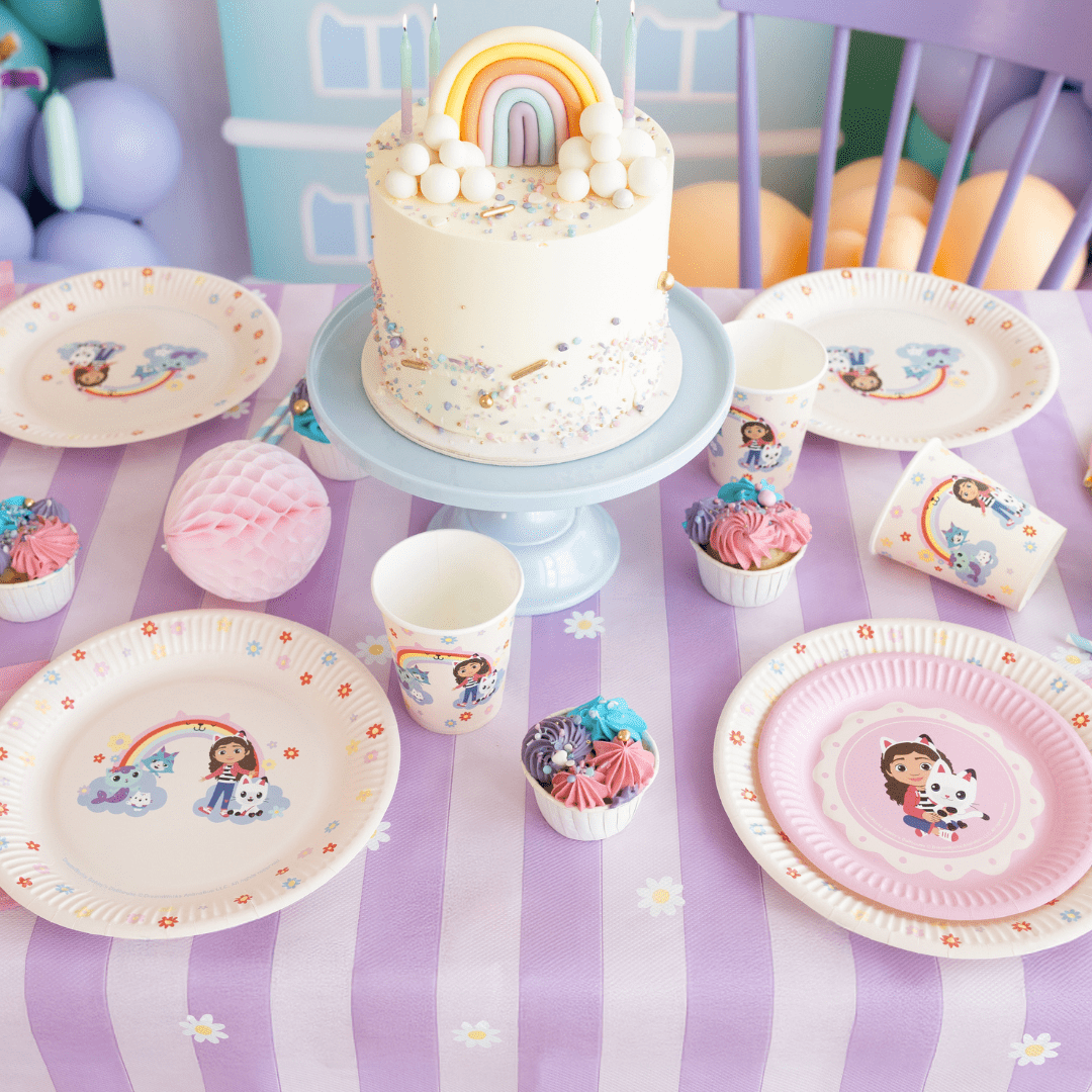 Gabby's Dollhouse Party Paper Cups x 6 - Gabby's Dollhouse Party Supplies Disposable Cups Gabby's Dollhouse Party Paper Cups x 6