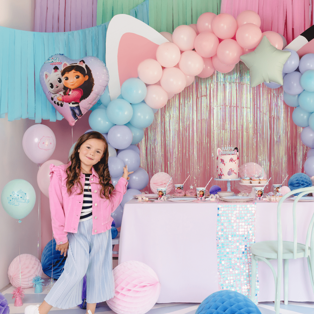 Gabby's Dollhouse Pastel Latex Balloons x 6 - Gabby's Dollhouse Party Supplies Balloons Gabby's Dollhouse Pastel Latex Balloons x 6