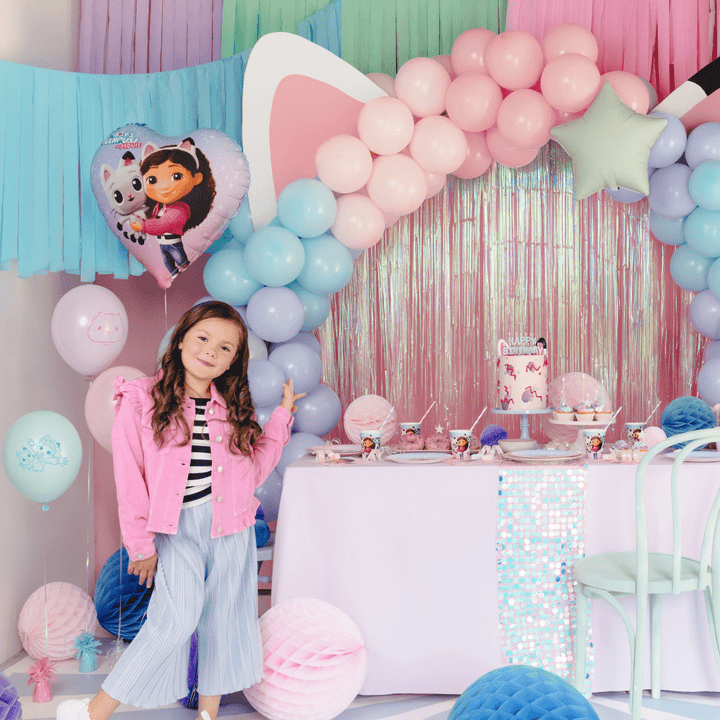 Gabby's Dollhouse Pastel Latex Balloons x 6 - Gabby's Dollhouse Party Supplies Balloons Gabby's Dollhouse Pastel Latex Balloons x 6