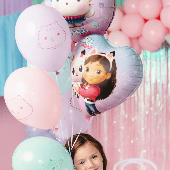 Gabby's Dollhouse Pastel Latex Balloons x 6 - Gabby's Dollhouse Party Supplies Balloons Gabby's Dollhouse Pastel Latex Balloons x 6