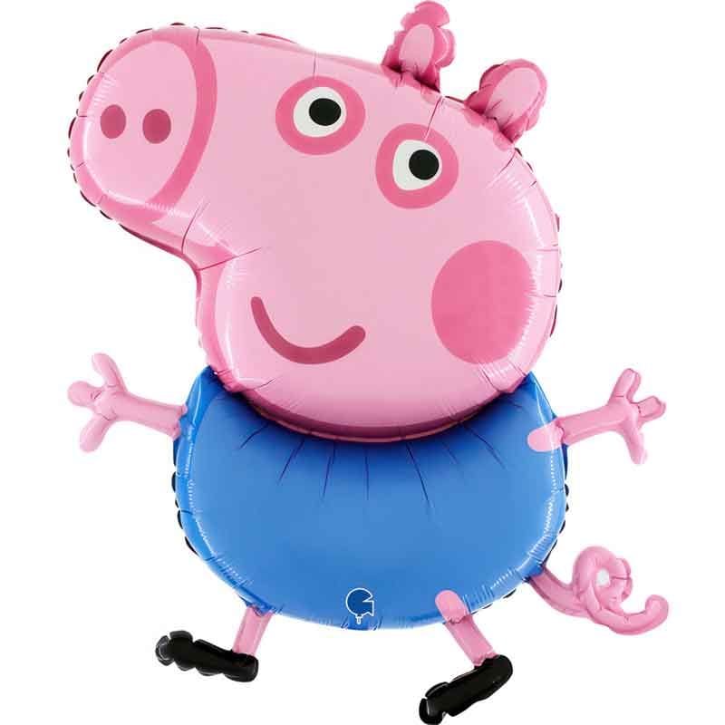 George Pig Foil Balloon - 37in Balloons George Pig Foil Balloon - 37in