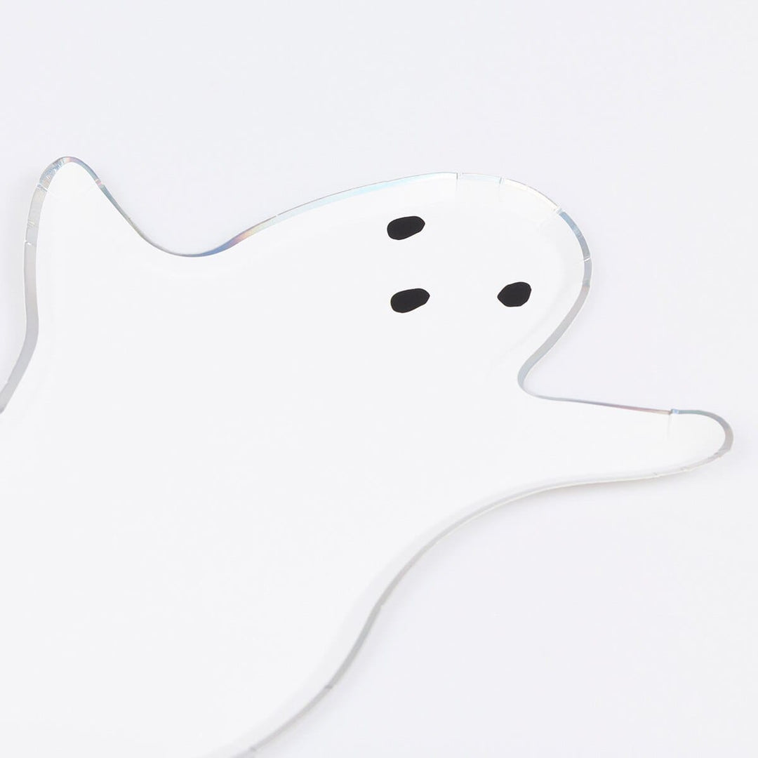 Ghost Shaped Party Plates x 8 party plates Ghost Shaped Party Plates x 8