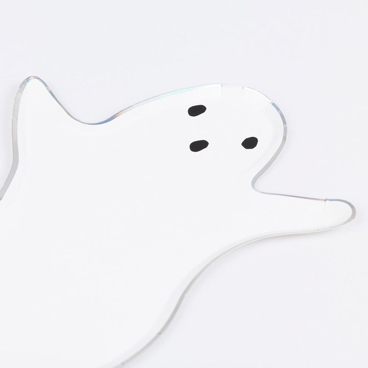 Ghost Shaped Party Plates x 8 party plates Ghost Shaped Party Plates x 8