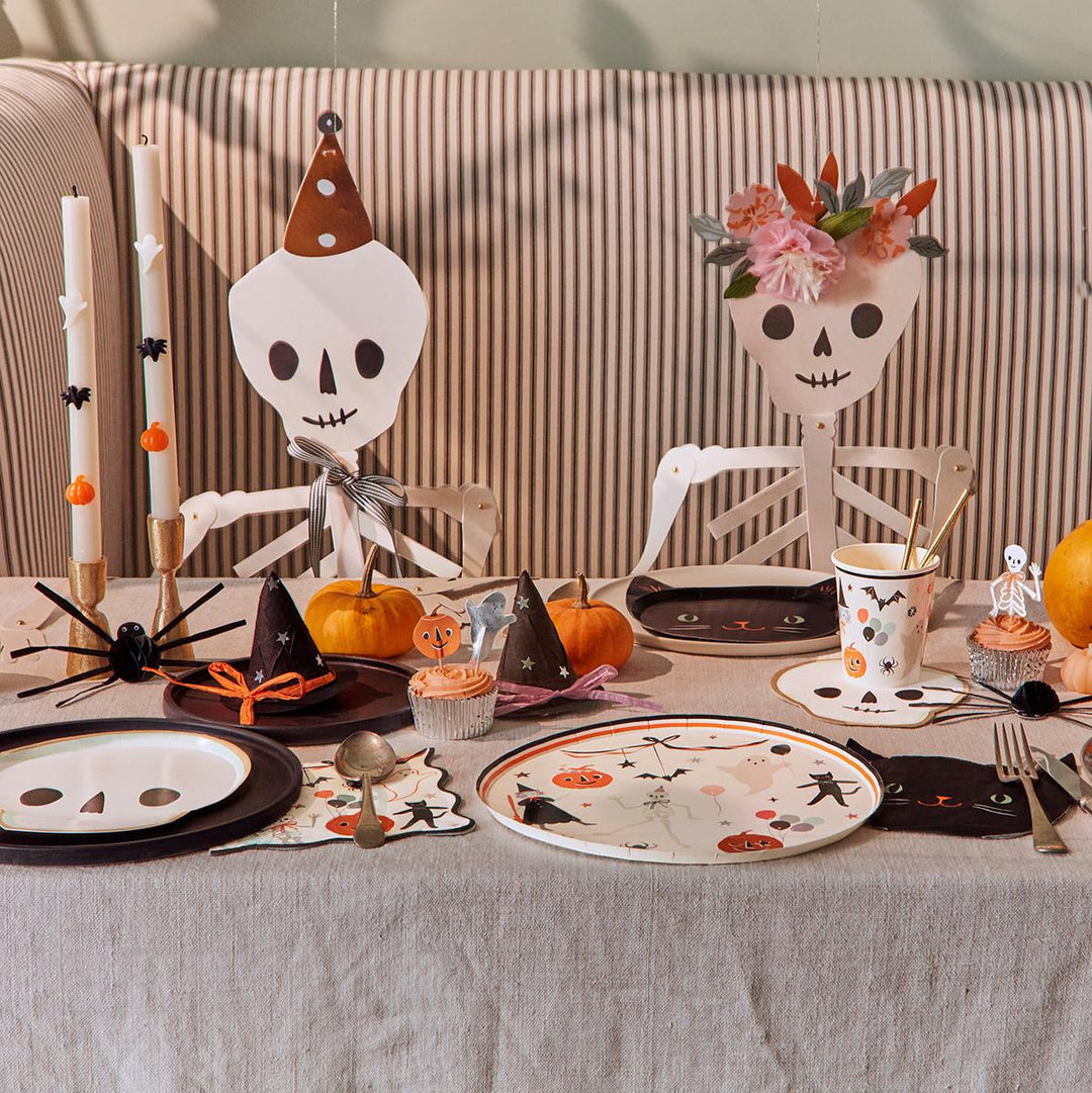 Giant Jointed Skeleton Decorations x 3 | Meri Meri | Little Big Party Party Decorations Giant Jointed Skeleton Decorations x 3