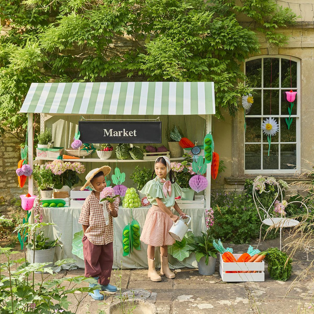 Giant Vegetable Party Decorations x 10 | Meri Meri | Little Big Party Party Decorations Giant Vegetable Party Decorations x 10