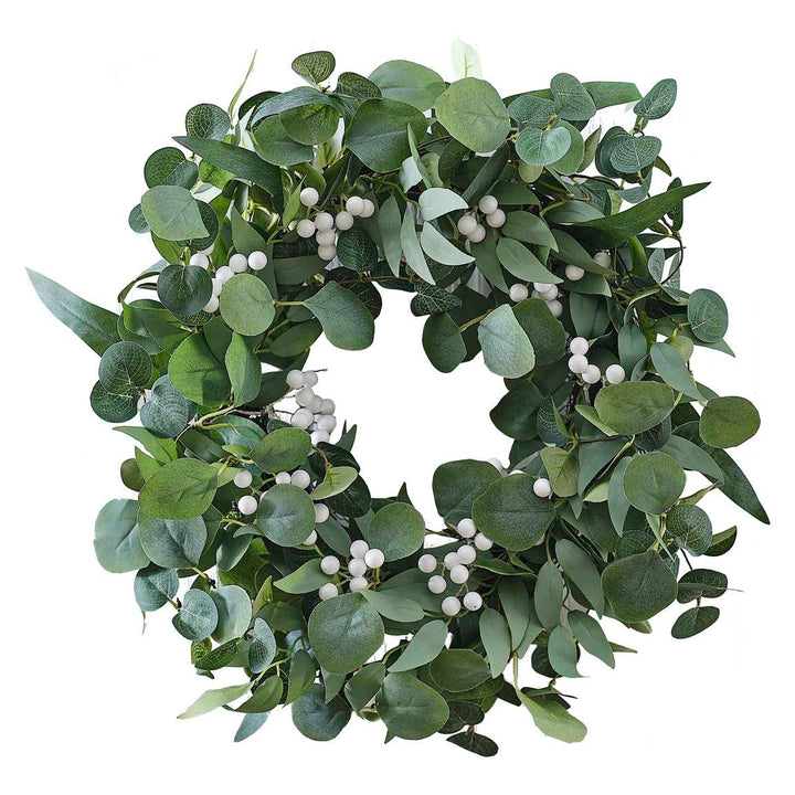 Ginger Ray - Mistletoe Christmas Door Wreath Wreaths & Garlands Mistletoe Christmas Door Wreath