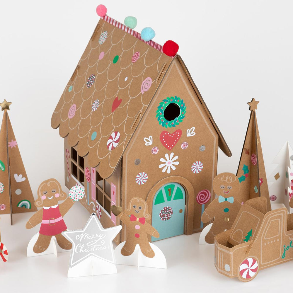 Gingerbread Sticker Advent Calendar | Meri Meri Advent Calendar Advent Calendars Gingerbread Sticker Advent Calendar