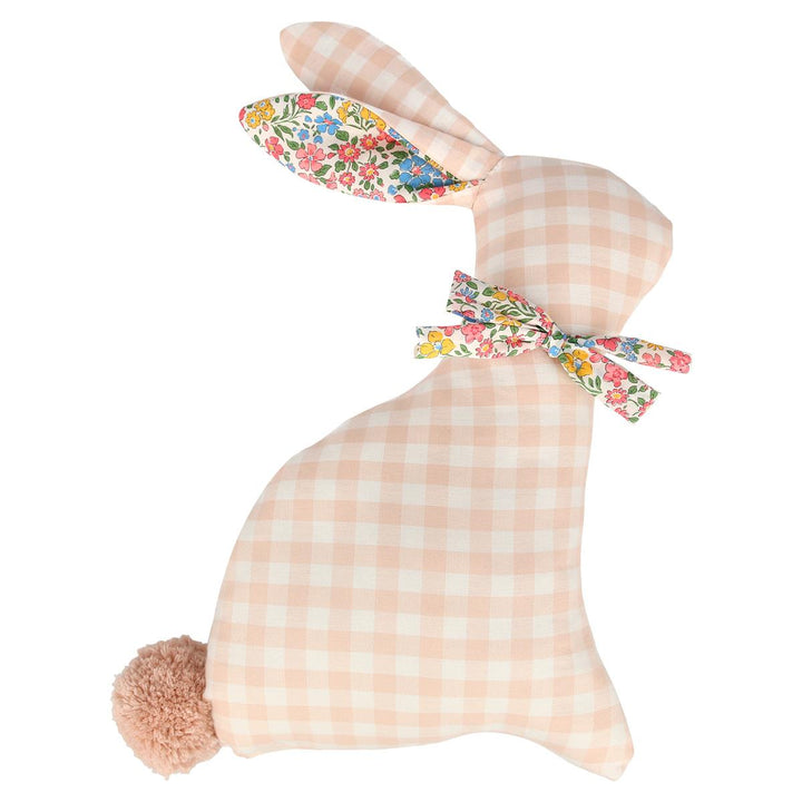 Gingham Bunny Cushion | Meri Meri Cushions Gingham Bunny Cushion