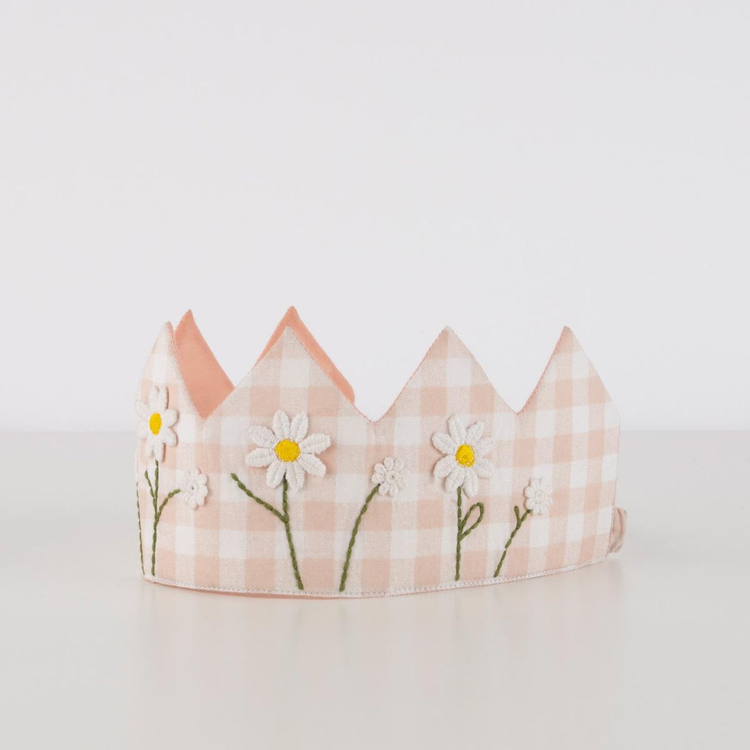 Gingham Party Crown Party Hats Gingham Party Crown
