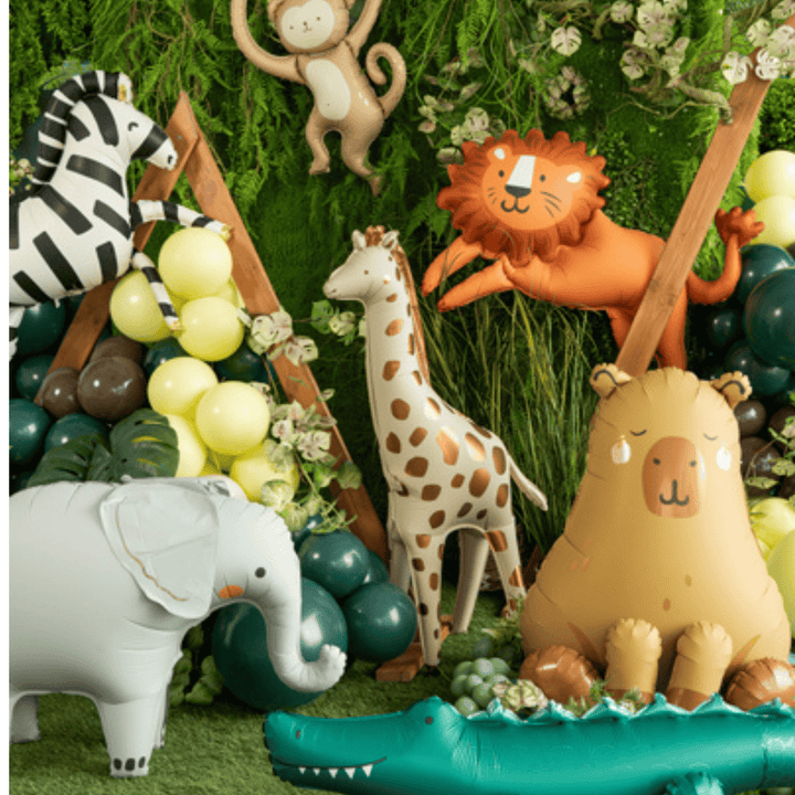 Giraffe Standing Foil Balloon - 45 inch Balloons Giraffe Standing Foil Balloon - 45 inch