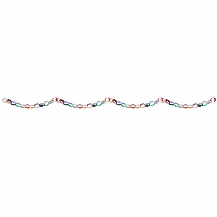 Glitter Christmas Paper Chains Set - Meri Meri Christmas Decorations Bunting Glitter Christmas Paper Chains Set