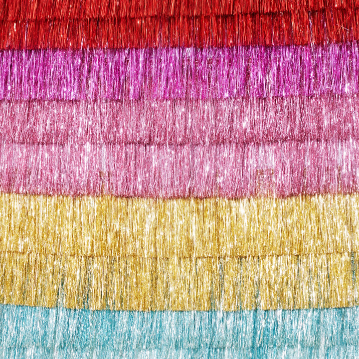 Gold Tinsel Fringe Christmas Garland | Meri Meri Christmas Garlands Bunting Gold Tinsel Fringe Christmas Garland