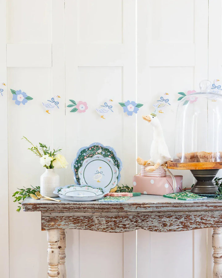 Goose Party Small Plates x 8 Disposable Plates Goose Party Small Plates x 8