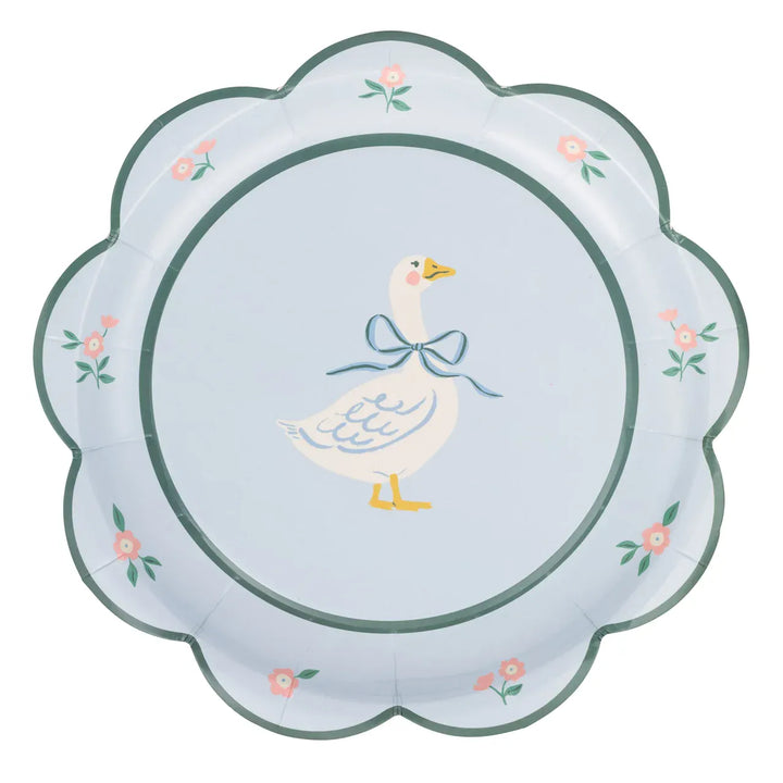 Goose Party Small Plates x 8 Disposable Plates Goose Party Small Plates x 8