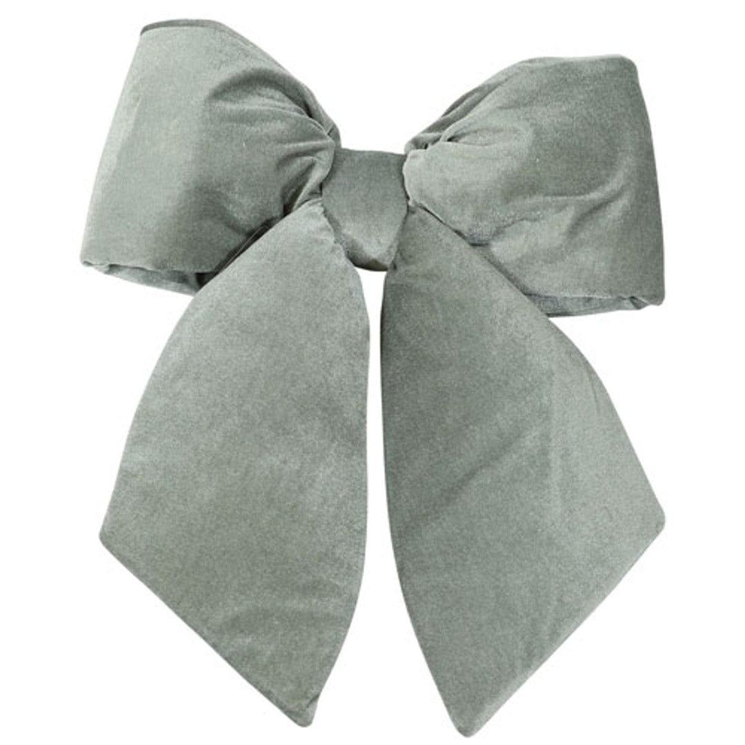Grey Plush Bow - 48cm bow Grey Plush Bow - 48cm