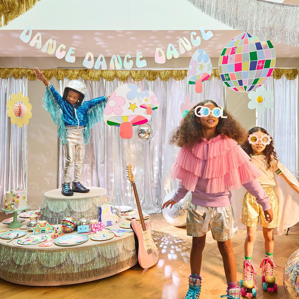 Groovy Dance Party Garland Set | Meri Meri Bunting Groovy Dance Party Garland Set