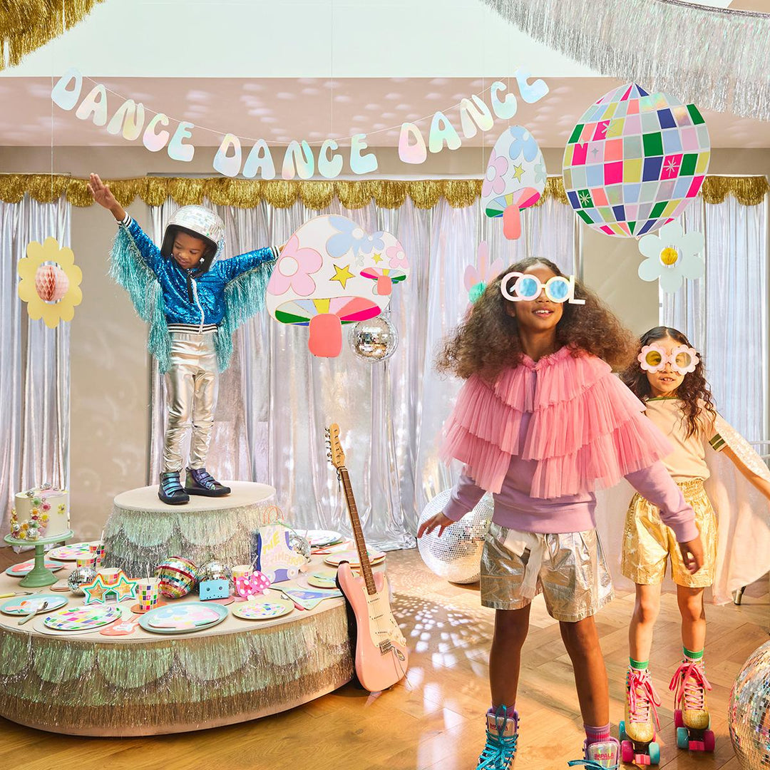 Groovy Dance Party Garland Set | Meri Meri Bunting Groovy Dance Party Garland Set