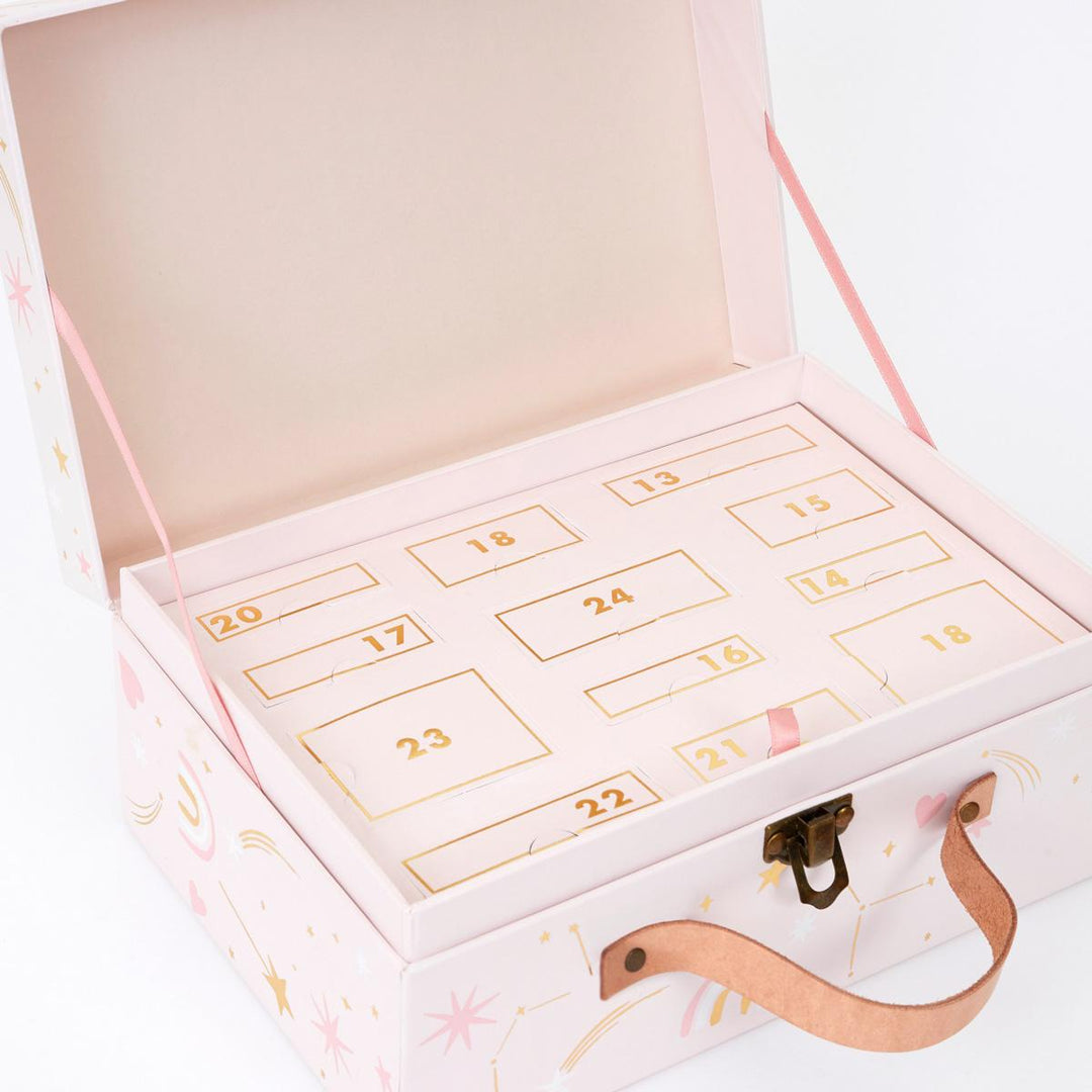 Hair Accessories Advent Calendar Suitcase | Meri Meri Advent Calendars Hair Accessories Advent Calendar Suitcase