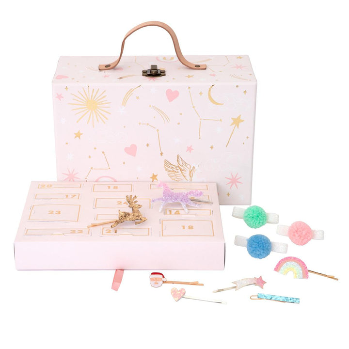 Hair Accessories Advent Calendar Suitcase | Meri Meri Advent Calendars Hair Accessories Advent Calendar Suitcase