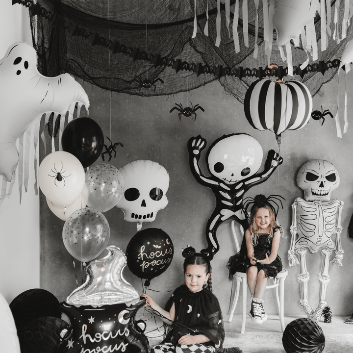 Halloween Balloons - 12 inch Spider Latex Balloons x 6 Balloons 12 inch Spider Latex Balloons x 6