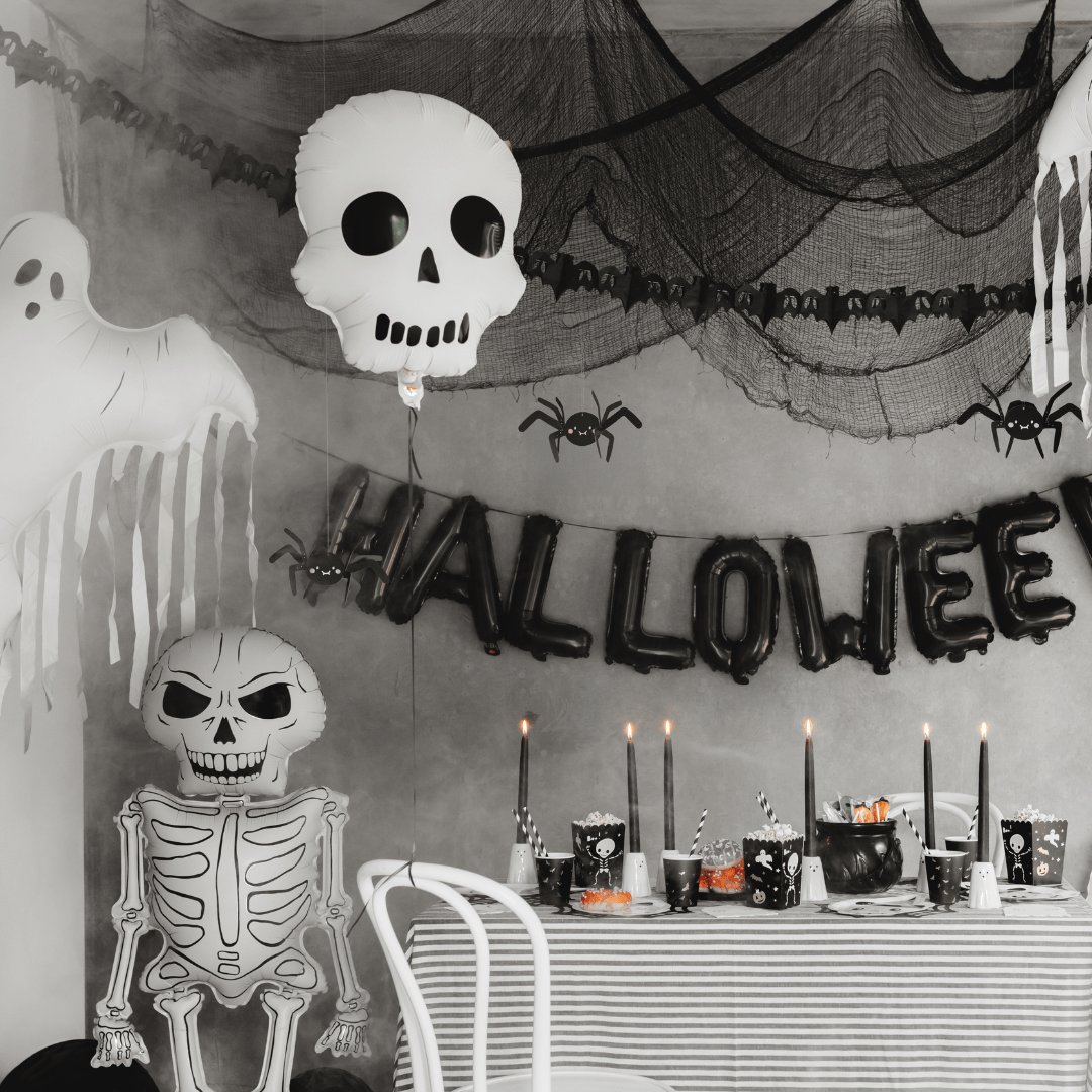Halloween Balloons - Skull Foil Balloon (16 inch) Balloons Skull Foil Balloon (16 inch)
