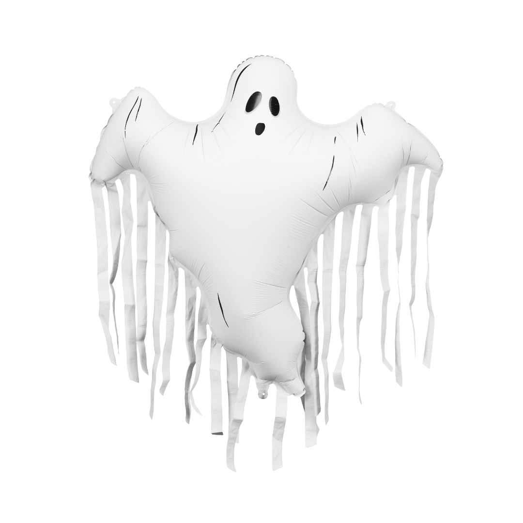 Halloween Balloons - Tasseled Ghost Foil Balloon (37 inch) Balloons Tasseled Ghost Foil Balloon (37 inch)