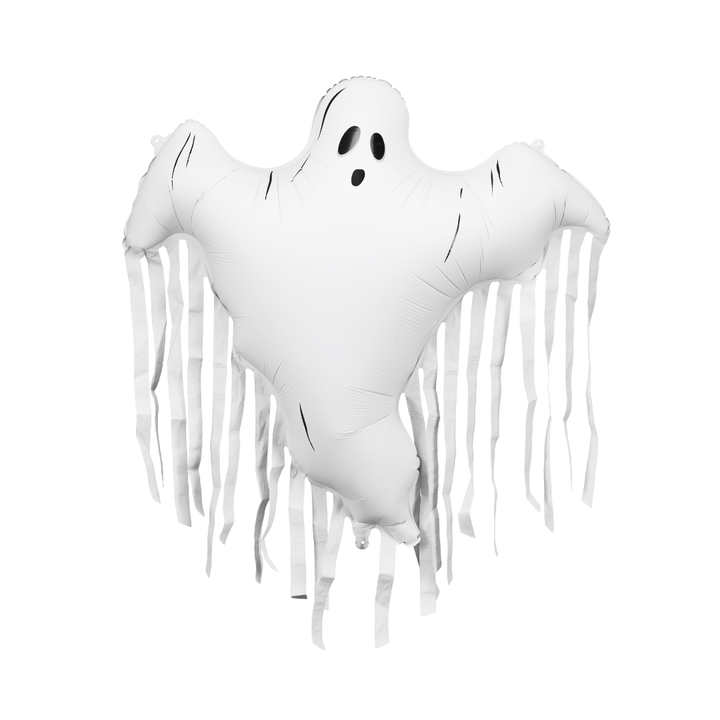 Halloween Balloons - Tasseled Ghost Foil Balloon (37 inch) Balloons Tasseled Ghost Foil Balloon (37 inch)